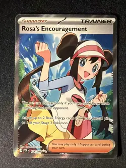Rosa's Encouragement 114/088 Pokemon Me03: POR Crisp NM/M 💥Ships Free💥 - Image 1