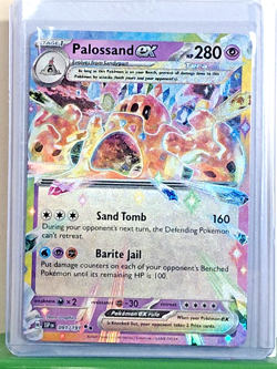 Palossand ex 091/191 Sv08: Surging Sparks Holo Double Rare Pokemon NM TCG - Image 1