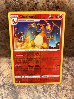 Pokemon CHARIZARD Reverse HOLO Rare SWSH04: "Vivid Voltage"🔥LP! #025/185 - Image 1