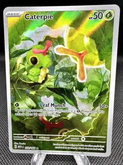 Caterpie 172/165 Illustration Rare 151 Pokemon Near Mint - Image 1