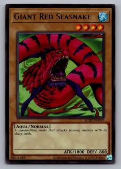 Giant Red Seasnake LCKC-EN097 Legendary Collection Kaiba Yu-Gi-Oh Unlimited LP - Image 1