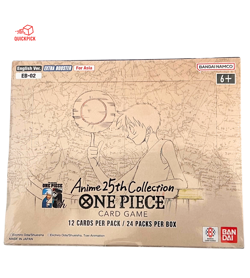 ONE PIECE Extra Booster Anime 25th Collection Box ENGLISH TCG EB02 24Pack-Sealed - Image 2