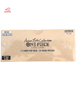 ONE PIECE Extra Booster Anime 25th Collection Box ENGLISH TCG EB02 24Pack-Sealed - Image 3