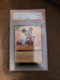 Disney Lorcana PSA 10 Mickey Mouse Promo Card Tokyo Toy Show 2024 Japanese - Image 1