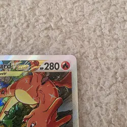 Charizard VSTAR SWSH262 Alternate Art Full Art Black Star Promo Pokemon Card! - Image 4