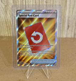 Special Red Card Holo Chaos Rising Ultra Rare 113/086 Pokemon TCG - Image 1