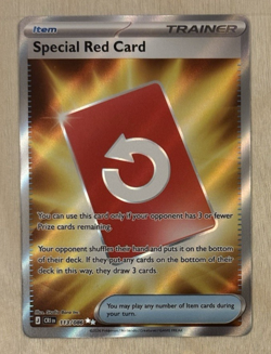 Special Red Card Holo Chaos Rising Ultra Rare 113/086 Pokemon TCG - Image 2