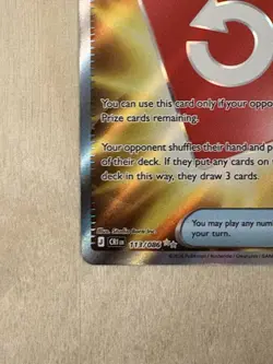 Special Red Card Holo Chaos Rising Ultra Rare 113/086 Pokemon TCG - Image 5