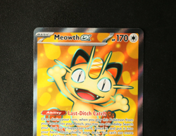 Pokemon Card TCG - Meowth EX 107/088 - Perfect Order - Ultra Rare - NM ⭐ - Image 2