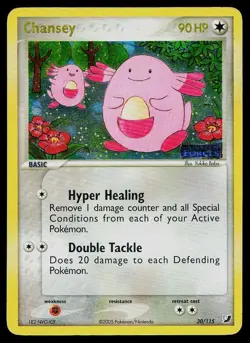 Pokemon Card Unseen Forces Chansey 20/115 Reverse Holo Rare STAMPED - Image 1