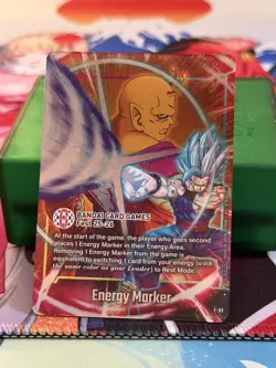 Dragon Ball Fusion World Energy Marker Bandai Card Fest 25-26 Promo Foil E-93 NM - Image 1