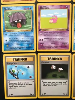 Complete 1st Edition COMMON cards Pokemon FOSSIL Set WOTC Vintage - Image 4