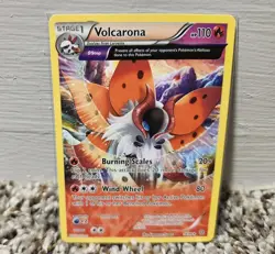 Pokemon Volcarona 18/98 XY Ancient Origins Regular Full Art Rare NM - Image 1