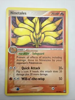 Pokemon Ninetales EX Power keepers 19/108 Non-Holo Rare - Image 1