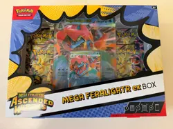Pokemon TCG: Mega Evolution Ascended Heroes Mega Feraligatr ex - New & Sealed - Image 1