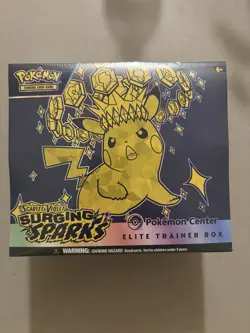 Surging Sparks Pokemon Center Elite Trainer Box 820650809866 - Image 1