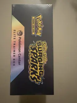 Surging Sparks Pokemon Center Elite Trainer Box 820650809866 - Image 3