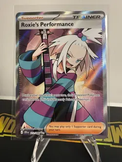 Pokemon Chaos Rising Roxie’s Performance Ultra Rare 112/086 - NM Near Mint - Image 1