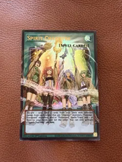 Yu-Gi-Oh! Spirit Charmers Extended Art Ultra Rare BLGG-EN145 Near Mint 1st Ed - Image 1