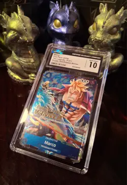 ✨2024 One Piece Promo Marco - OP08 Pre-Release Winner P-071 CGC / PSA 10✨ - Image 2