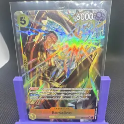 Bandai Borsalino EB04-058 Special Alt Art Holo Foil Character 6000 Eng One Piece - Image 1