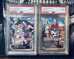 One Piece Boa Hancock and Shanks PSA Magazine Promo 2025 SEQUENTIAL PSA 10s - Image 1