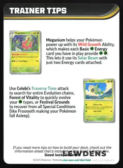 Lucario - Mega Evolution Trainer Tips - Build & Battle - Pokemon Insert Cards - Image 2