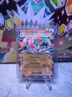 Greninja ex 106/167 Twilight Masquerade Double Rare Pokemon Card - Image 1