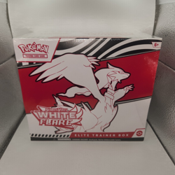 Pokemon TCG Scarlet & Violet White Flare Elite Trainer Box 65 Cards English - Image 1