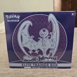 Pokemon Sun & Moon Elite Trainer Box Lunala Sealed English Trading Cards - Image 1