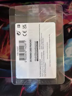 Pokemon Pikachu Holo Promo Card 28/78 Sealed Pokemon Card - Image 2