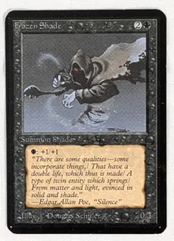Alpha FROZEN SHADE Magic the Gathering MTG Single NEAR MINT Very Lightly Played - Image 1