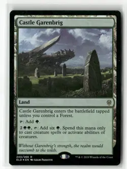 Magic The Gathering- Castle Garenbrig Throne of Eldraine Prerelease foil - Image 1