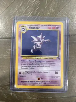 Pokemon TCG Haunter Fossil 6/62 Holo Unlimited Rare Mint Condition - Image 1