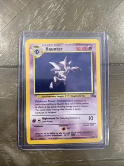 Pokemon TCG Haunter Fossil 6/62 Holo Unlimited Rare Mint Condition - Image 3