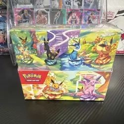 Pokemon TCG Prismatic Evolutions Mini Tin Display SEALED | 8 Mini Tins - Image 1