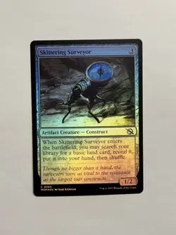 2023 MTG MAGIC THE GATHERING MARCH OF THE MACHINE FOIL SKITTERING SURVEYOR C0264 - Image 1