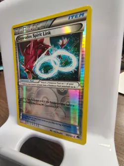 Pokemon Gyarados Spirit Link Uncommon Reverse Holo Trainer 101/122 Breakpoint NM - Image 2