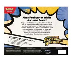 Pokemon TCG Ascended Heroes Mega Feraligatr Ex Box Sealed New - Image 2