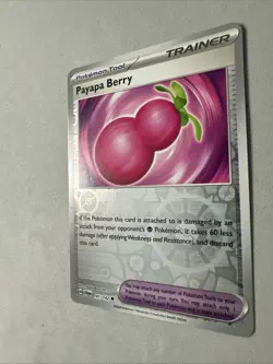 Pokemon TCG * SV Stellar Crown 141/142 Payapa Berry * REVERSE HOLO U * FRESH PK - Image 2