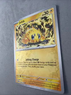 Pokemon TCG * SV Stellar Crown * 50/142 Joltik * REVERSE HOLO Common * FRESH PK - Image 2