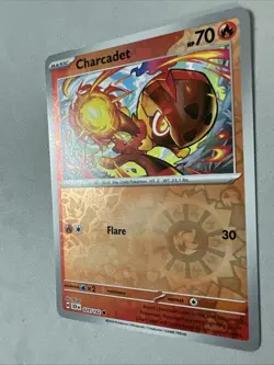Pokemon TCG * SV Stellar Crown * 29/142 Charcadet * REVERSE HOLO C * FRESH PK - Image 2