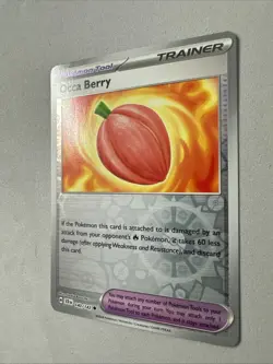 Pokemon TCG * SV Stellar Crown * 140/142 Occa Berry * REVERSE HOLO U * FRESH PK - Image 2