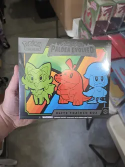 Pokemon TCG Scarlet & Violet Paldea Evolved Elite Trainer Box ETB English - Image 1