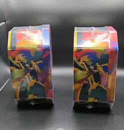 Mega Charizard X and Y Tins Sealed 2026 Set of 2 Pokemon TCG Phantasmal Flames - Image 4