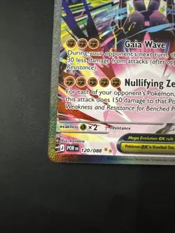 Mega Zygarde EX 120/088 Pokemon Perfect Order Full Art Special Illustration Rare - Image 4