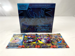 Pokemon Phantasmal Flames Elite Trainer Box Sealed + 4 Booster Packs Lot NEW - Image 1