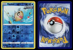 FEEBAS 037/203 COMMON EVOLVING SKIES POKEMON REVERSE HOLO NM - Image 3