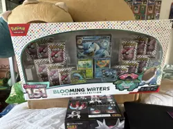 2025 POKEMON TCG SCARLET & VIOLET 151 BLOOMING WATERS PREMIUM COLLECTION - Image 1