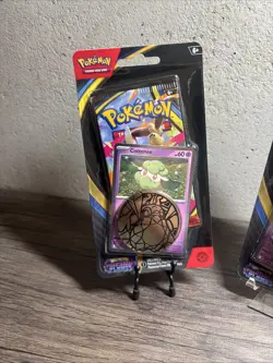 Pokemon TCG Phantasmal Flames (2) Sealed Blister Packs - Cottonee & Whimsicott! - Image 2